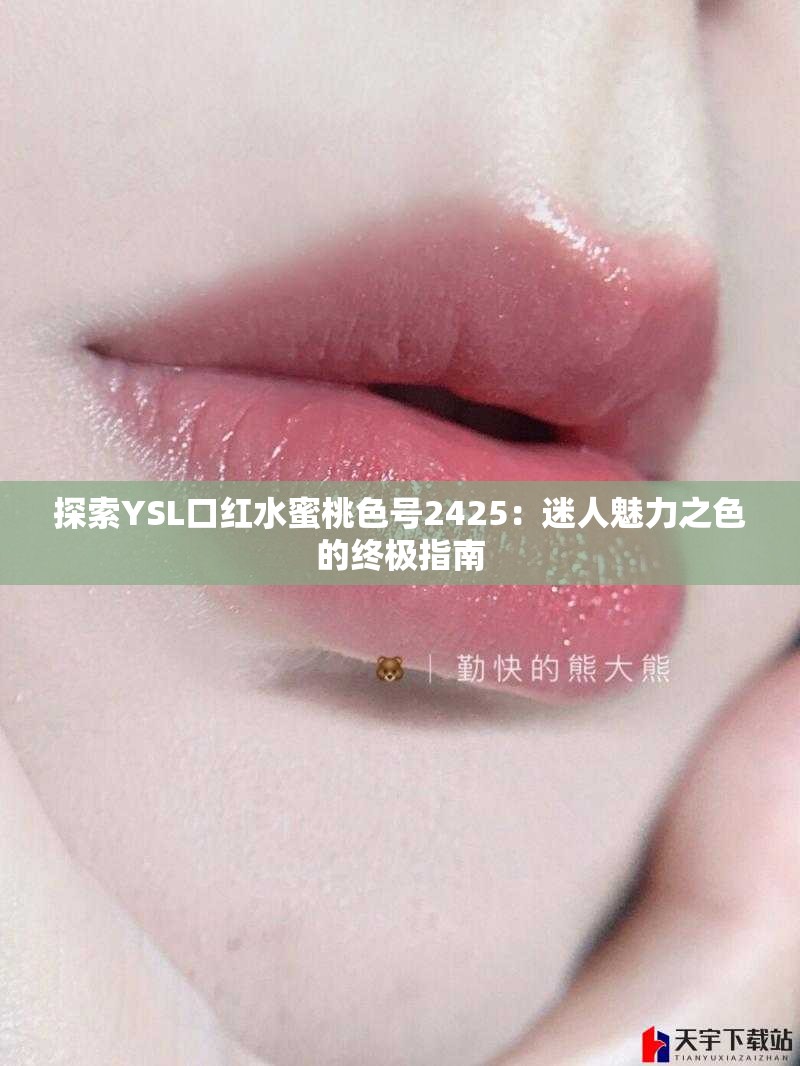 探索YSL口红水蜜桃色号2425：迷人魅力之色的终极指南